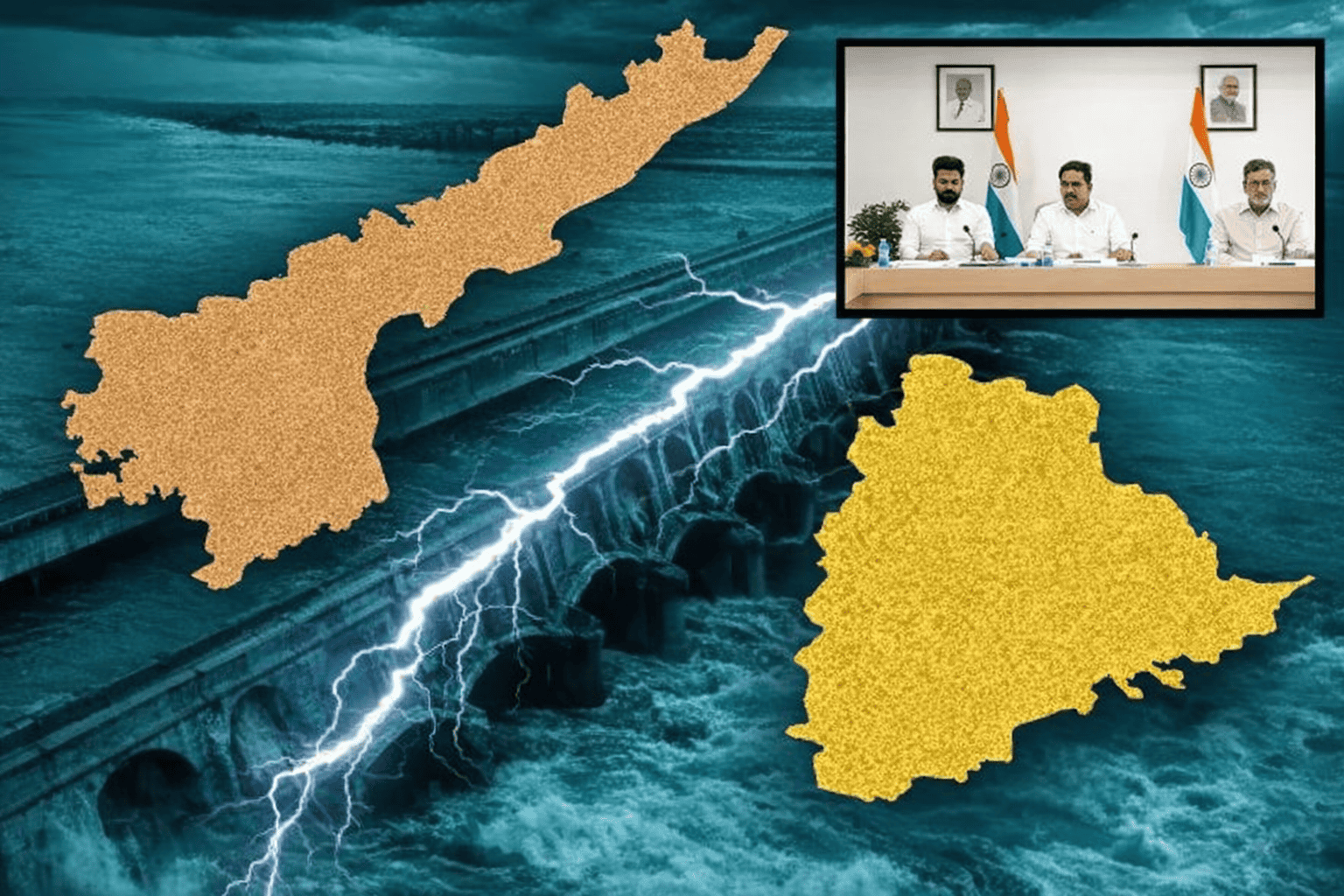 River Water Dispute Between Telugu States: Centre Forms High-Level Committee