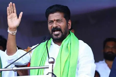 CM Revanth Reddy Slams KCR Over Krishna Water Rights.